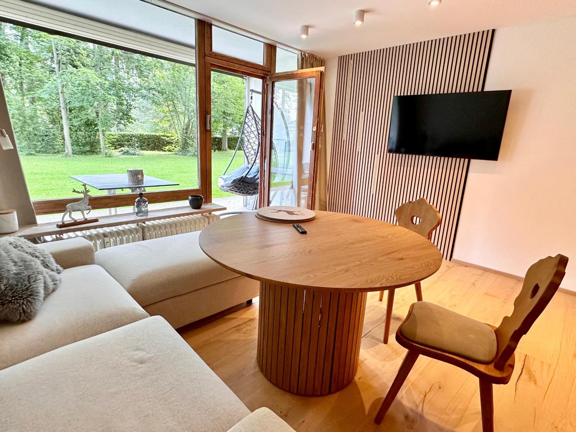 Studio Mit Indoor Pool Und Garten 洛弗附近圣马丁 外观 照片